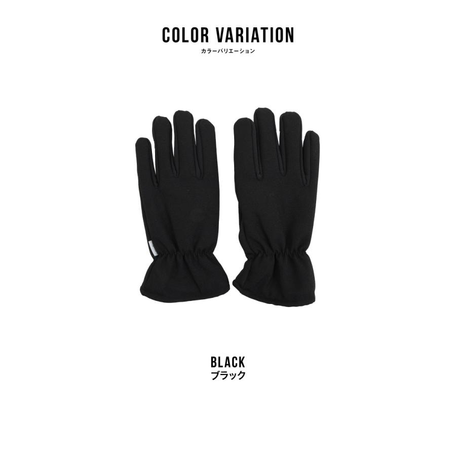 Golden Bear ゴールデンベア 手袋 メンズ 紳士 ブラック 裏シャギー