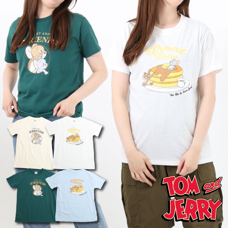 トムとジェリー キャラクター 半袖シャツ Tシャツ レディース 女性