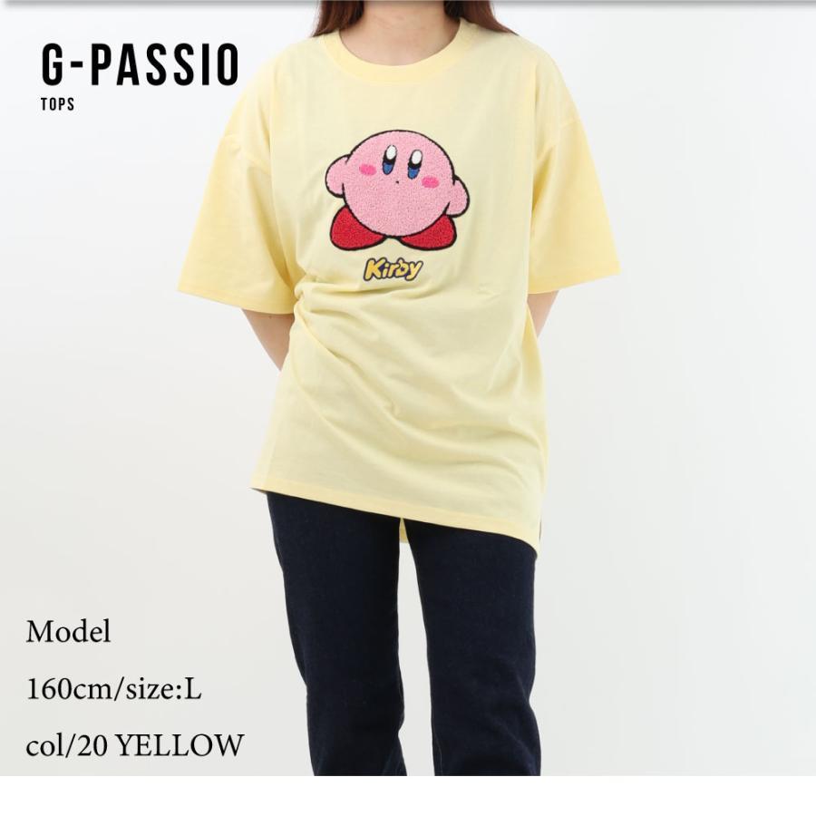 カービィ 星のカービィ 半袖Tシャツ ルーズ ビッグシルエット かわいい