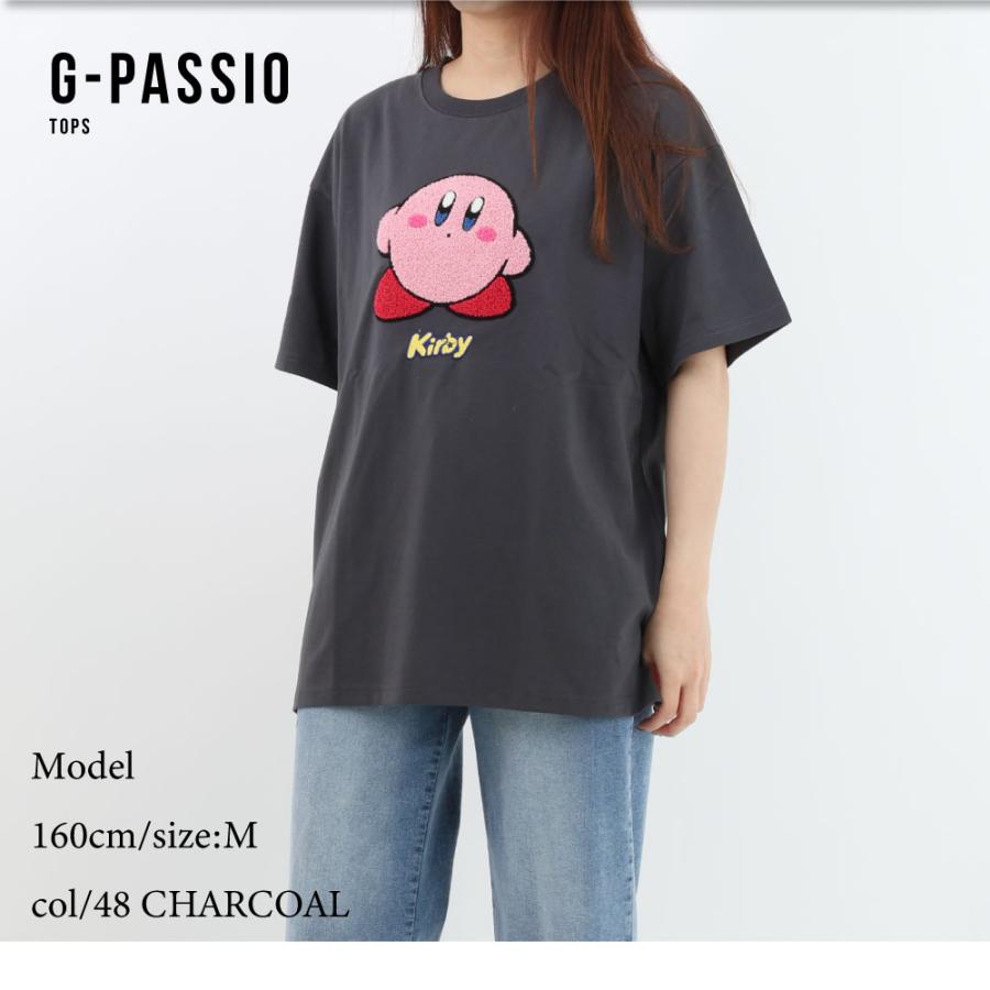希少 カービィ トロ アイアイ しずえ チャオ Tシャツ Lサイズ カービィ 星のカービィ 半袖Tシャツ ルーズ ビッグシルエット かわいい