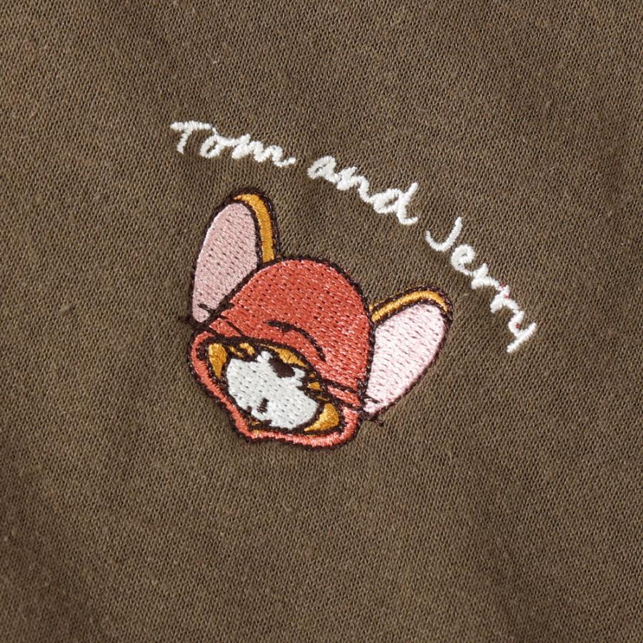 トムとジェリー ジェリー スウェット レディース トレーナー 裏毛 刺繍