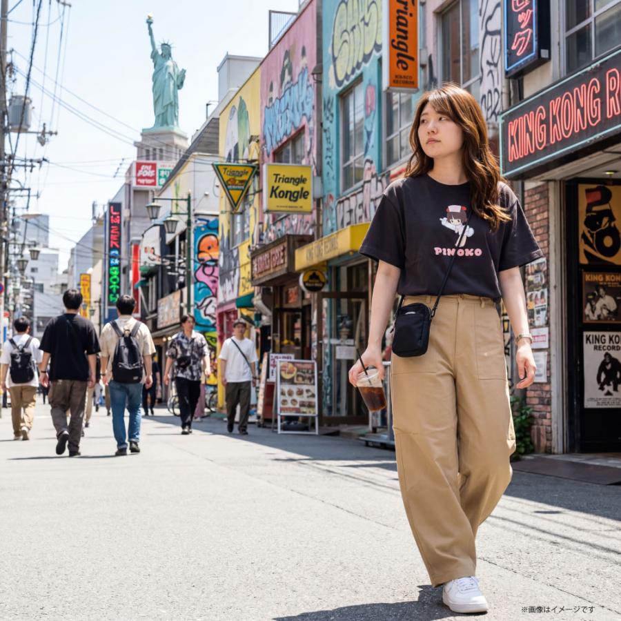 手塚治虫 Tシャツ レディース 半袖 ユニコ ジャングル大帝 ブラック