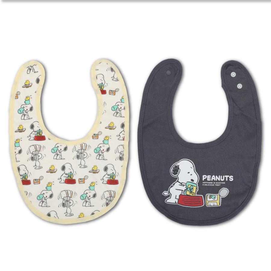 ☆180☆ ハンドメイド スタイ スヌーピー SNOOPY スヌーピー スタイ 2枚組 PEANUTS ベビー よだれかけ