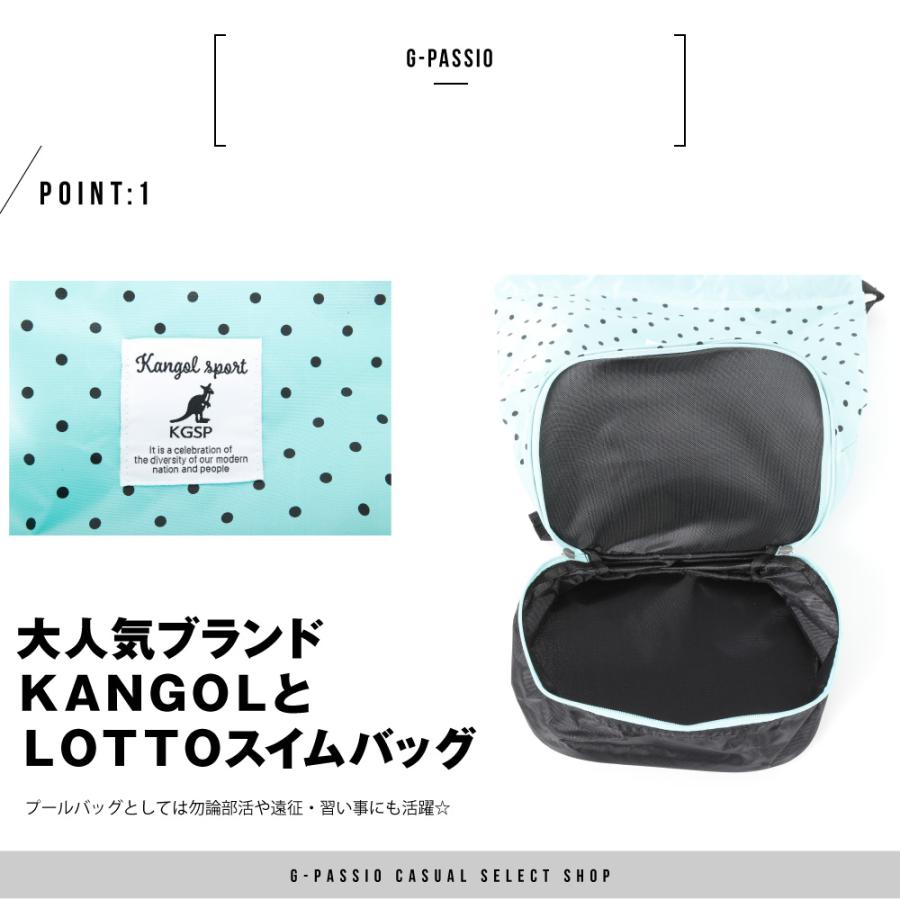 KANGOL（カンゴール） KANGOL LOTTO スイムバック プールバッグ