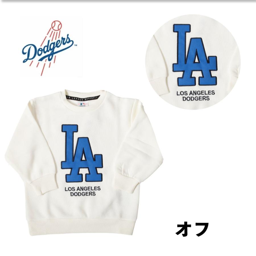 MLB トレーナー 起毛 長袖 キッズ 子供 男の子 ドジャース 大谷翔平