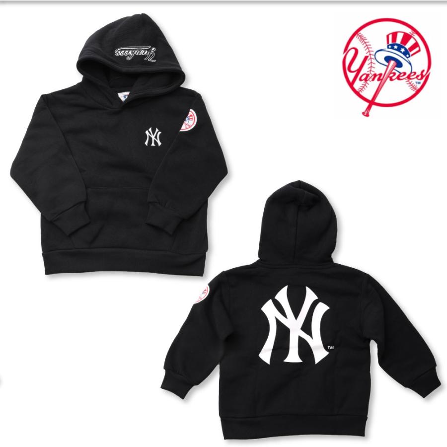 MLB パーカー 起毛 長袖 キッズ 子供 男の子 ドジャース フードつき