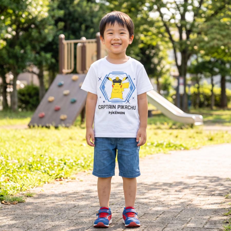Pokemon（ポケモン） ポケットモンスター キャプテン ピカチュウ T