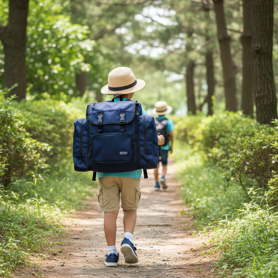 アウトドア プロダクツ リュック OUTDOOR PRODUCTS  林間 バッグ ルミナス ホリデー キャンプリュック 防災 リュック 修の画像