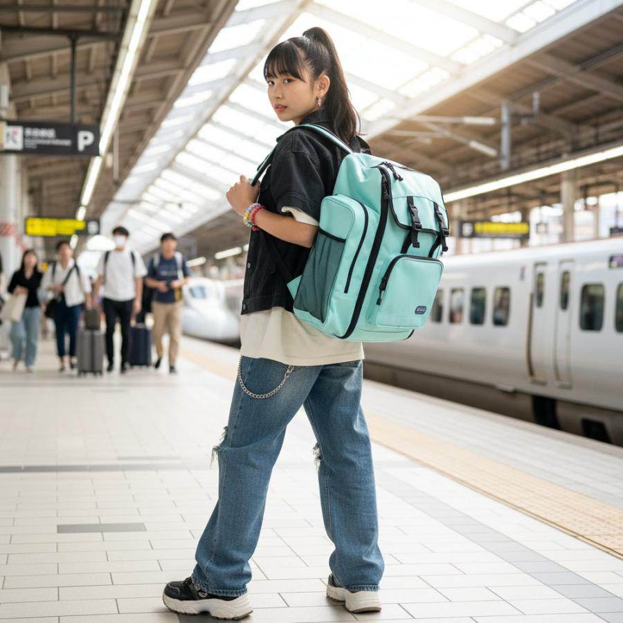 アウトドア プロダクツ リュック OUTDOOR PRODUCTS  林間 バッグ ルミナス ホリデー キャンプリュック 防災 リュック 修の画像