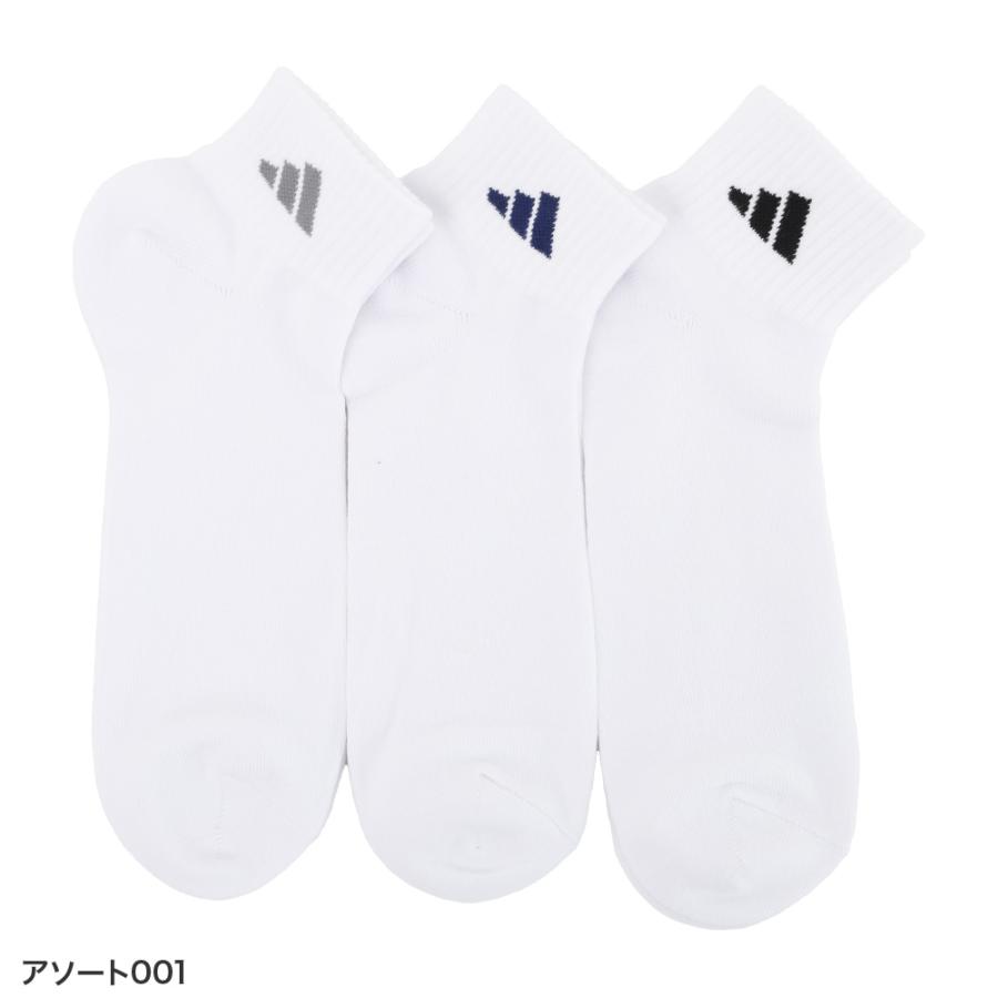 adidas（アディダス） ソックス メンズ 24〜30cm 紳士 スポーツ 3足組