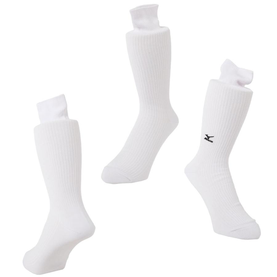 MIZUNO ミズノ 靴下 メンズ スポーツソックス 3足組 紳士 強度