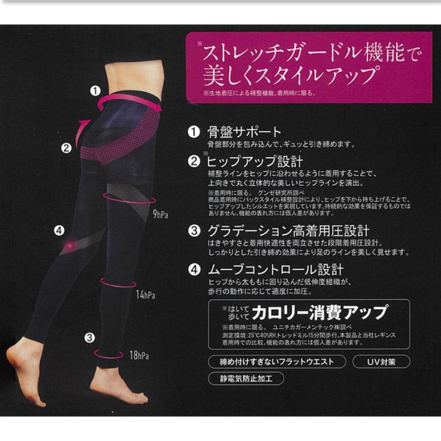 GUNZE（グンゼ） RIZAP ライザップ シェイプレギンス ガードル