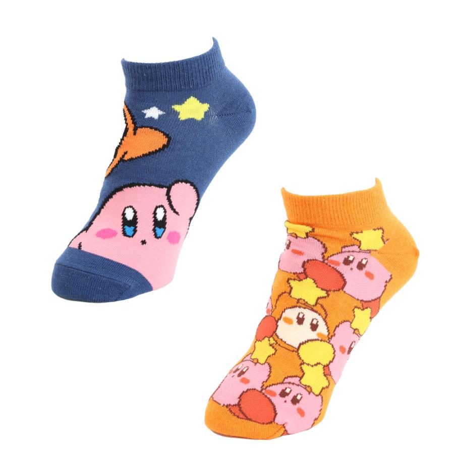 星のカービィ ソックス 19cm 20cm 21cm 22cm 23cm 24cm キッズ 2足組