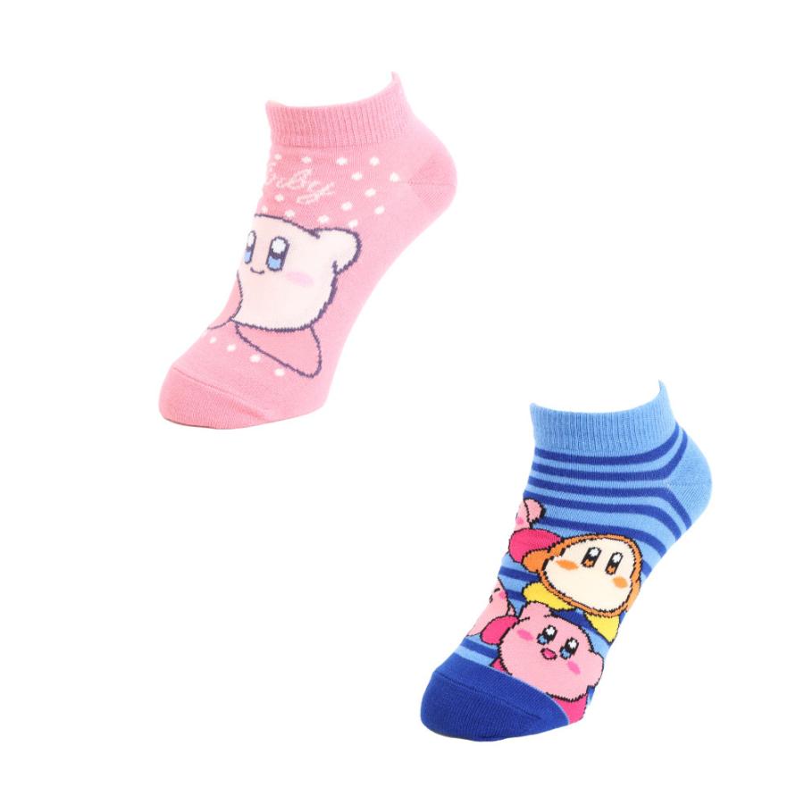 星のカービィ ソックス 19cm 20cm 21cm 22cm 23cm 24cm キッズ 2足組