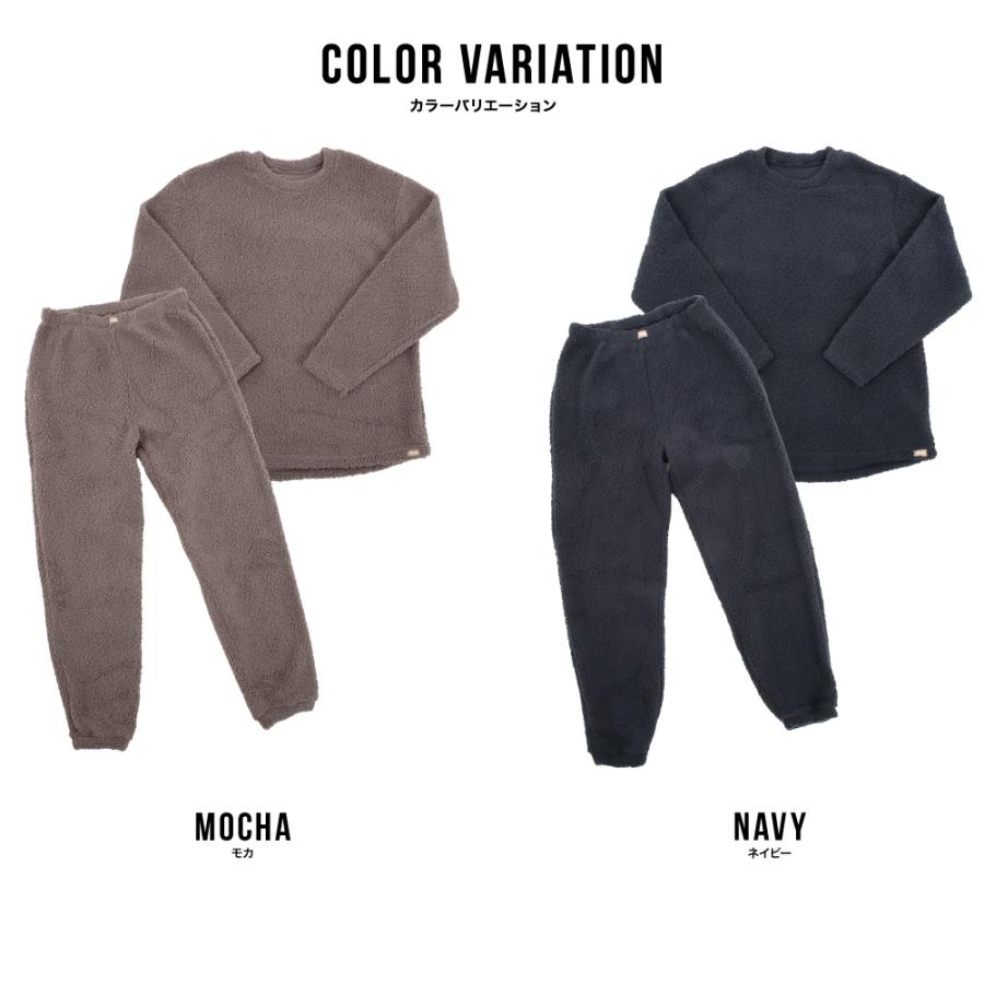 TENTAIL ネイビー フリース素材ルームウェアセット TENTAIL ネイビー フリース素材ルームウェアセット TENTAIL