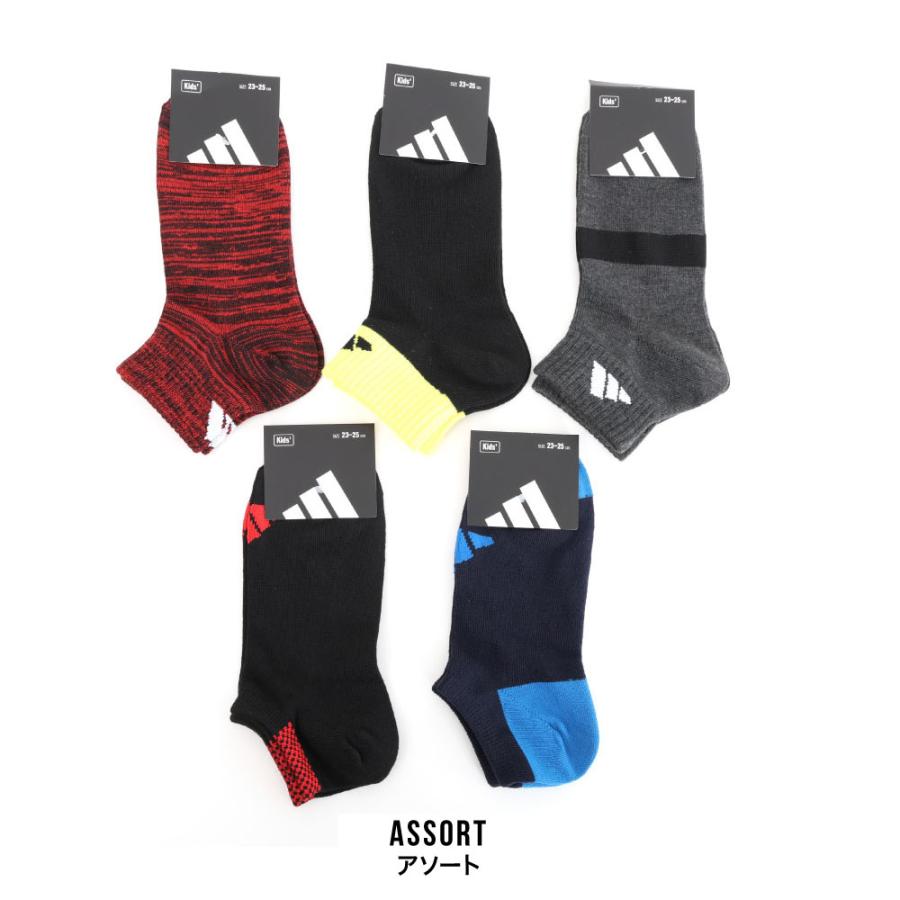 adidas（アディダス） 靴下 キッズ ソックス ボーイズ 男の子 男児 5足