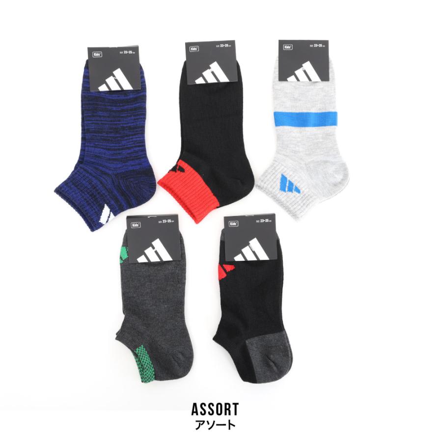 adidas（アディダス） 靴下 キッズ ソックス ボーイズ 男の子 男児 5足