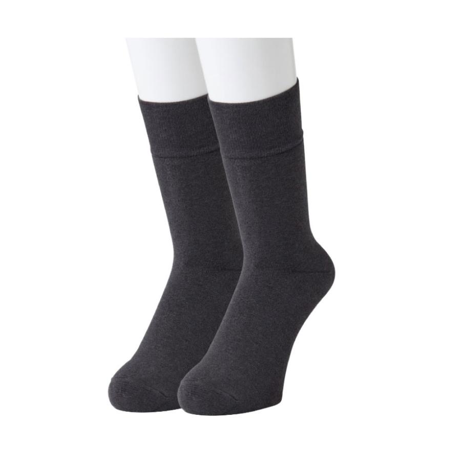 ココピタ あったか実感 レギュラー丈 メンズ 保温力4倍 クルー 靴下