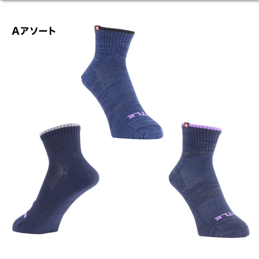 BURTLE（バートル） ソックス メンズ 24〜28cm 紳士 スポーツ 3足組
