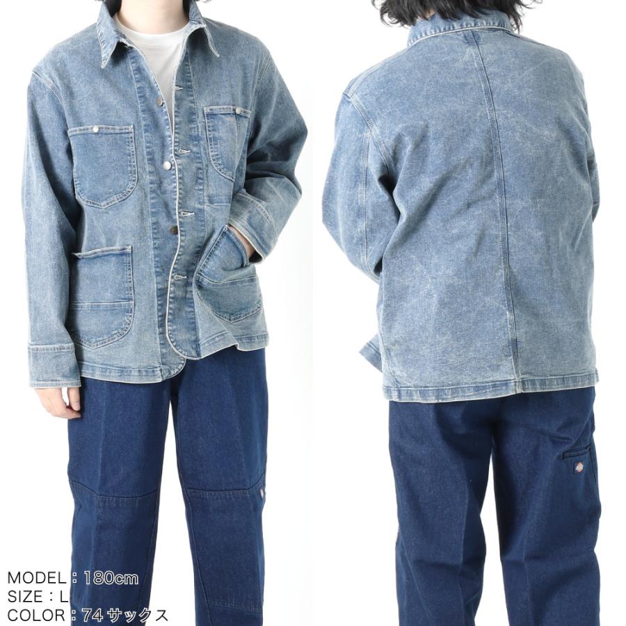 パパス デニム ジャケット カバーオール コットン ジージャン ジャンバー 綿 パパス デニム ジャケット カバーオール コットン ジージャン