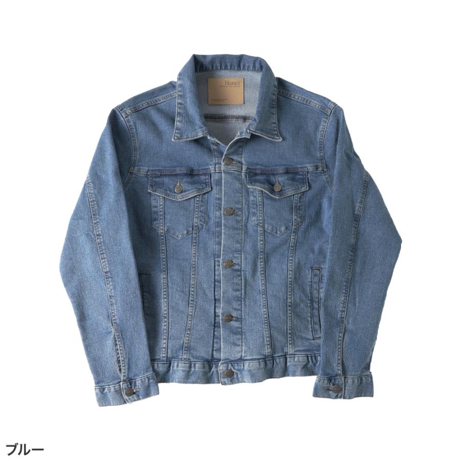 Hanes（ヘインズ） Gジャン ジージャン デニム ジャケット ストレッチ