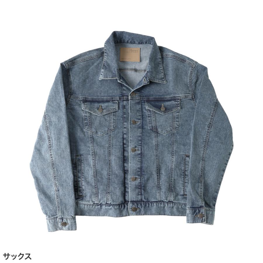 Hanes（ヘインズ） Gジャン ジージャン デニム ジャケット ストレッチ