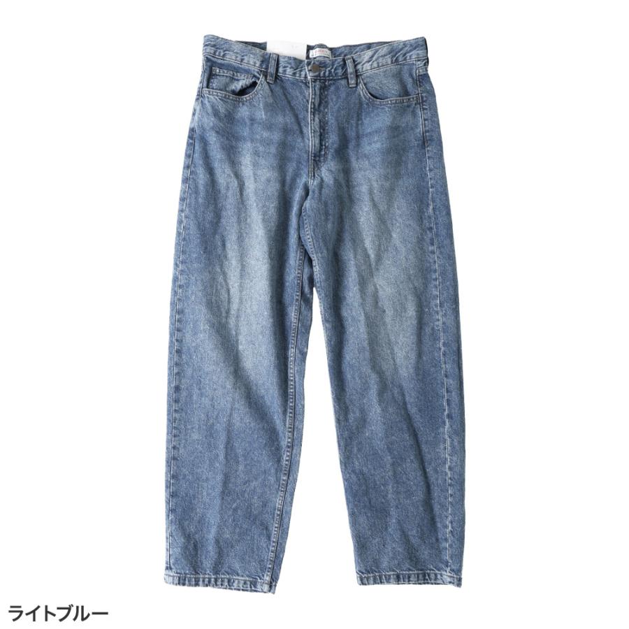 Hanes（ヘインズ） デニム パンツ ジーパン メンズ ワイド 幅広