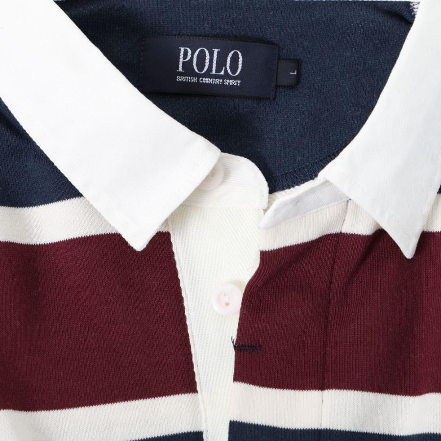POLO BCS（ポロ・ビーシーエス） ラガーシャツ ミニ裏毛 ポロシャツ