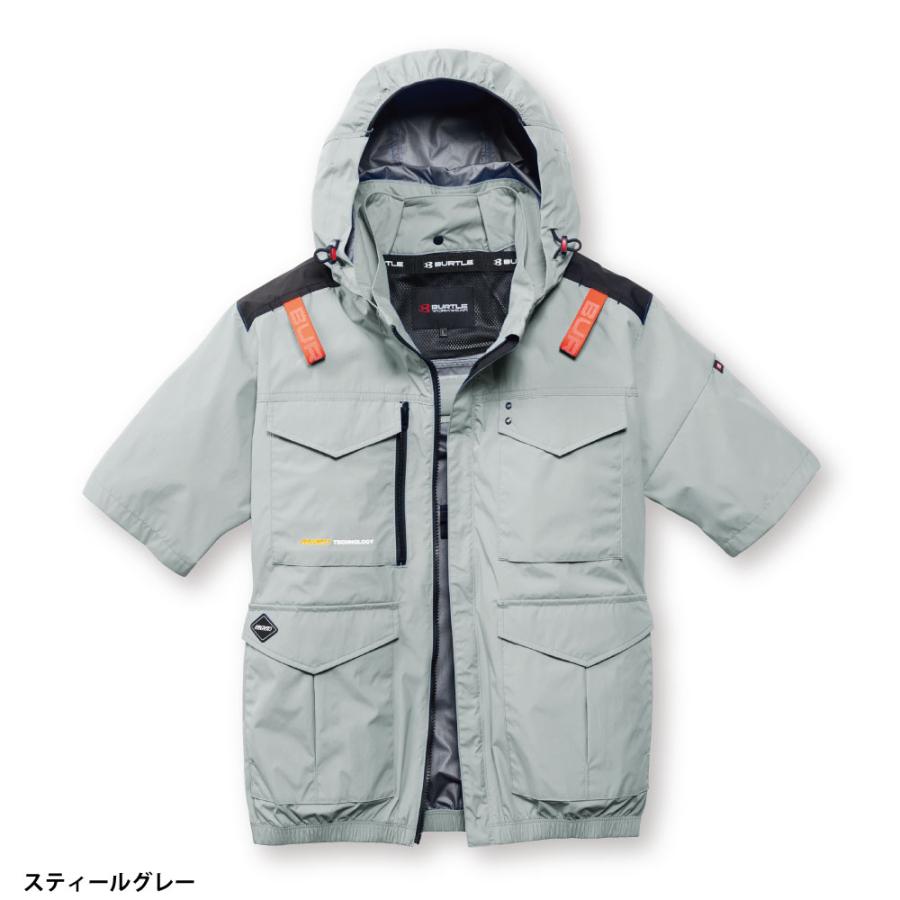 BURTLE AIRCRAFT AC2106 メタリックシルバー XXLサイズ BURTLE AIRCRAFT AC2106 メタリックシルバー XXLサイズ 空調服 BURTLE