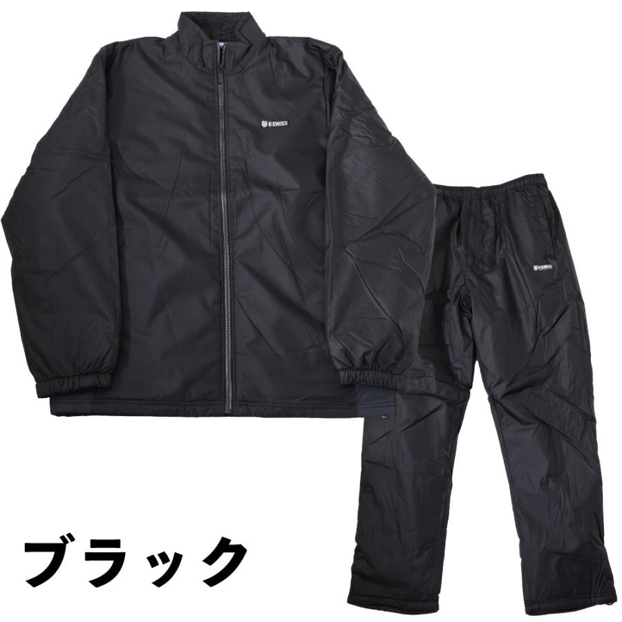 メンズ KSWISS 裏ボア 上下 スーツ セットアップ トレーニングスーツ
