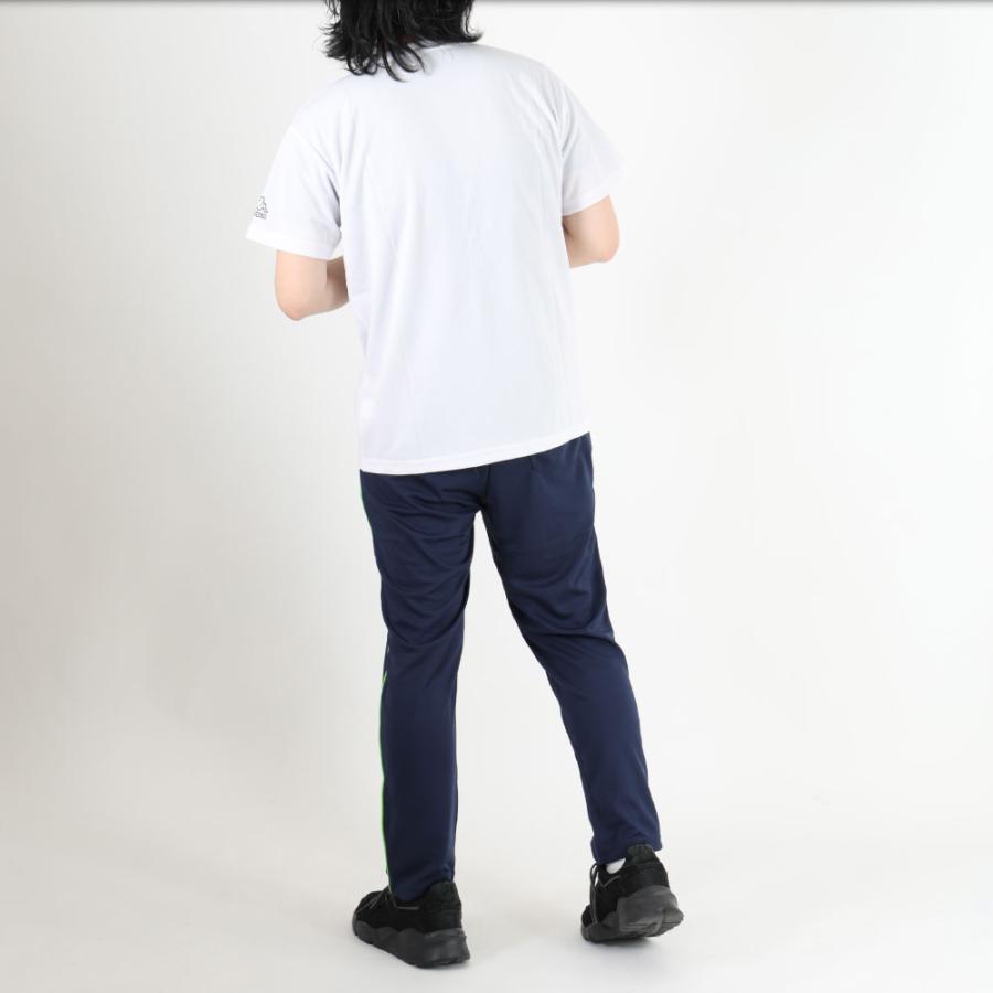 Kappa メンズ ジャージパンツ メッシュ ジャージ 吸水速乾 UVカット