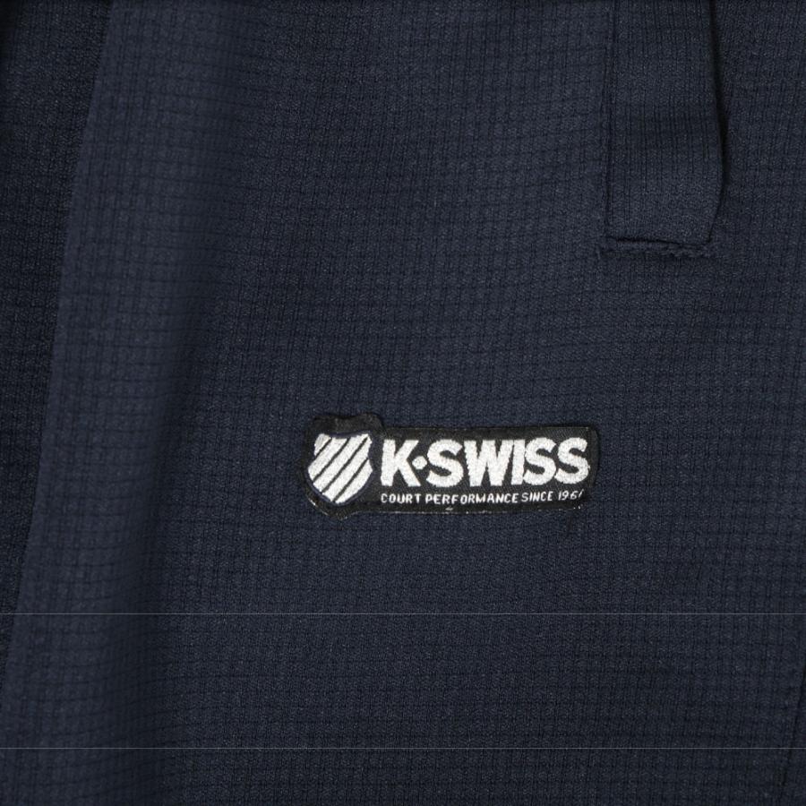 KSWISS メンズ ジャージ ドライメッシュ 吸汗 速乾 夏用 薄手 パンツ