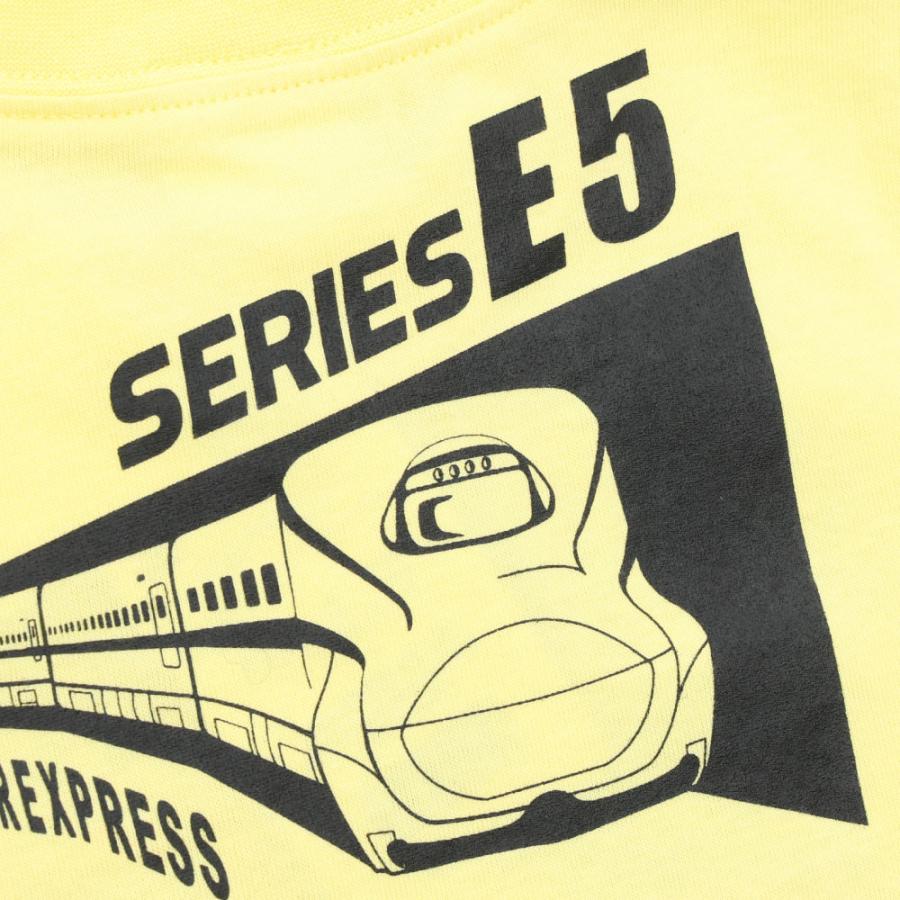 新幹線 Tシャツ 半袖 子供 キッズ 男の子 電車 ドクターイエロー 