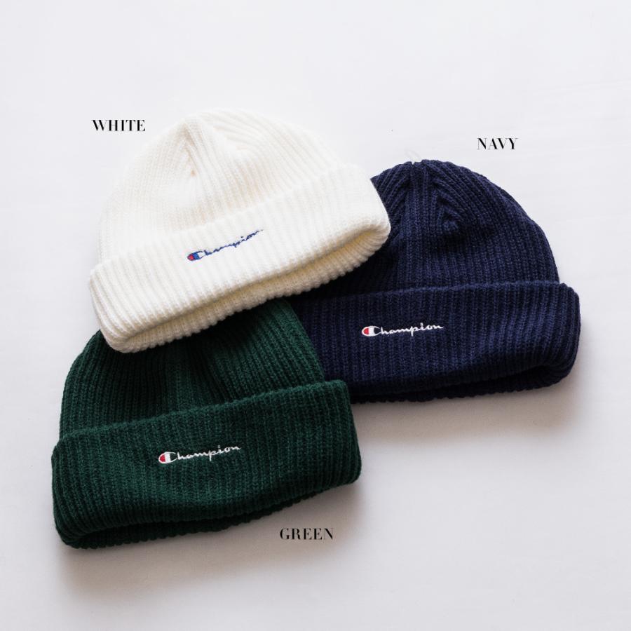Champion（チャンピオン） 帽子 ニット帽 アゼ ワッチ 畦編み ビーニー