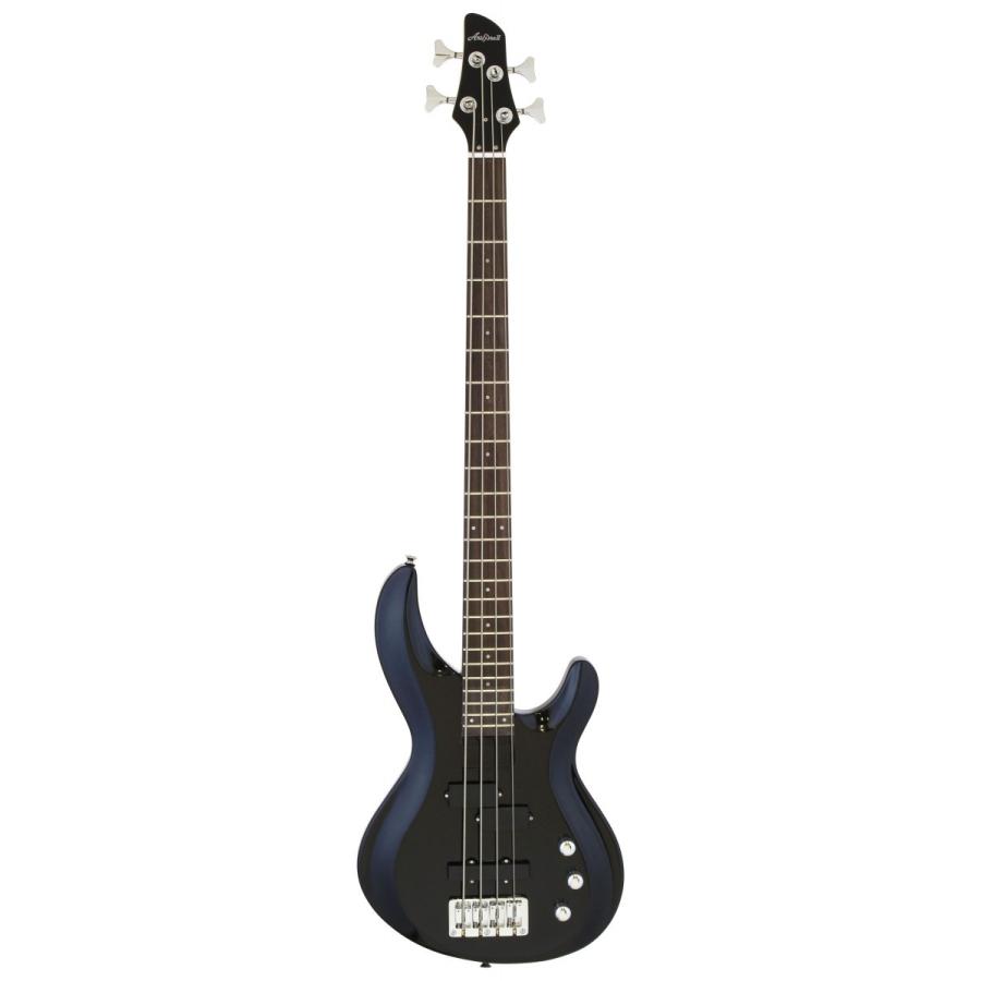 AriaProII IGB-STD MBK(Metallic Black) ＋ VOX Pathfinder Bass 10 エレキ・ベース初心者入門セットの画像