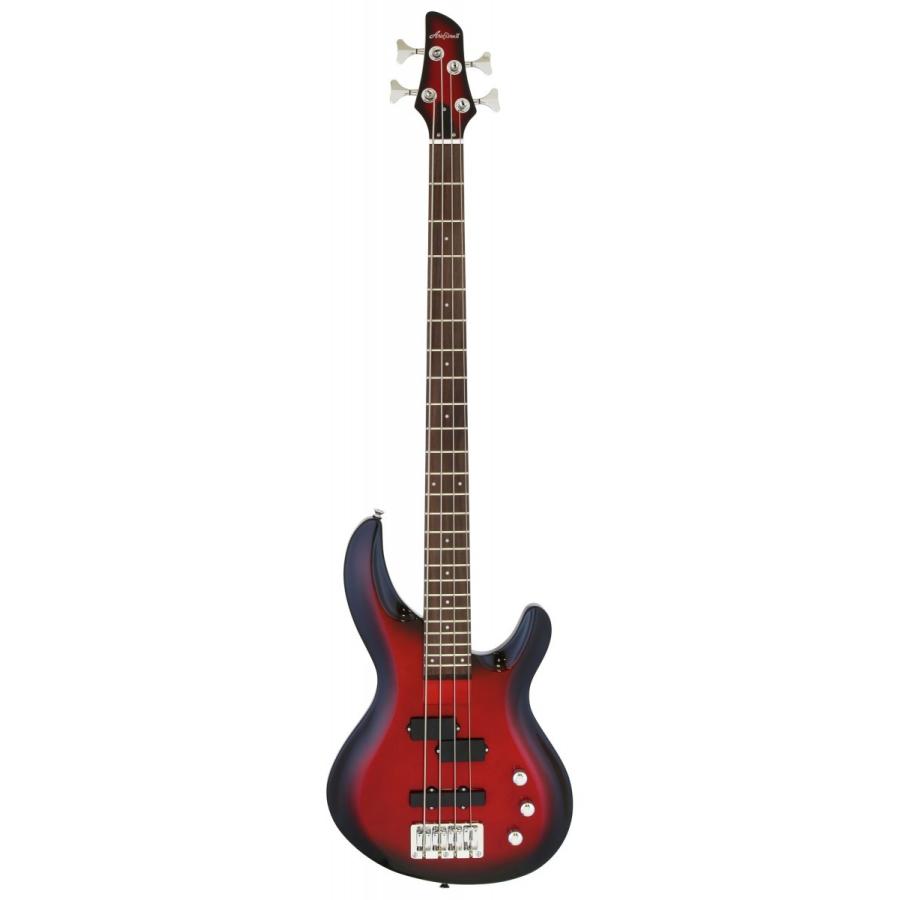 [※お取り寄せ商品]  AriaProII IGB-STD MRS(Metallic Red Shade) ＋ VOX Pathfinder Bass 10 エレキ・ベース初心者入門セットの画像