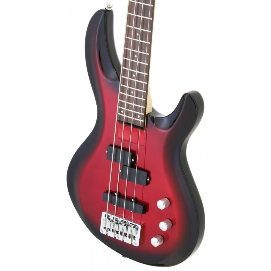 [※お取り寄せ商品]  AriaProII IGB-STD MRS(Metallic Red Shade) ＋ VOX Pathfinder Bass 10 エレキ・ベース初心者入門セットの画像