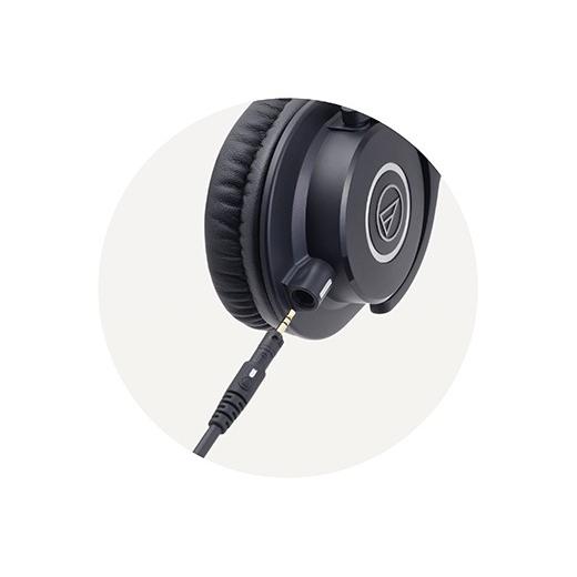 audio-technica ATH-M40x ブラックヘッドフォン ATH-M40x l Professional Studio Monitor Headphones | Audio