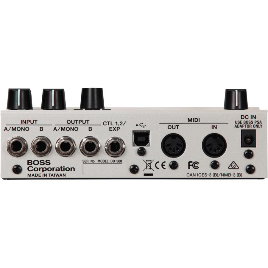 BOSS DD-500 ボスデジタルディレイ　ギターエフェクター デジタルディレイ】BOSSが考える次世代ディレイ・ペダル「DD-500
