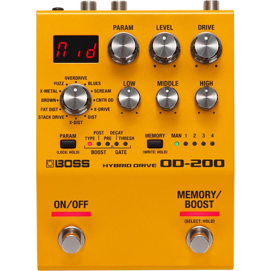 BOSS/OD-200 HYBRID OVER DRIVE/ボス エフェクター BOSS（ボス） [※お取り寄せ商品] BOSS OD-200 Hybrid Drive