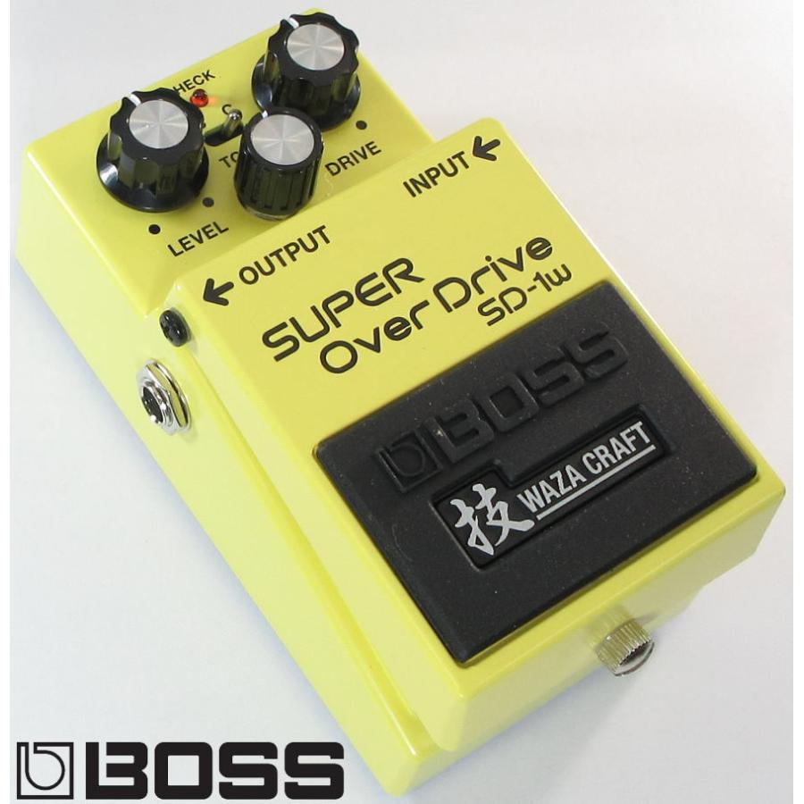 《※入荷しました。 在庫あります。》 BOSS SD-1W SUPER Over Drive WAZA CRAFT ボス スーパー・オーバー・ドライブ 技 クラフト シリーズ｜g-sakai