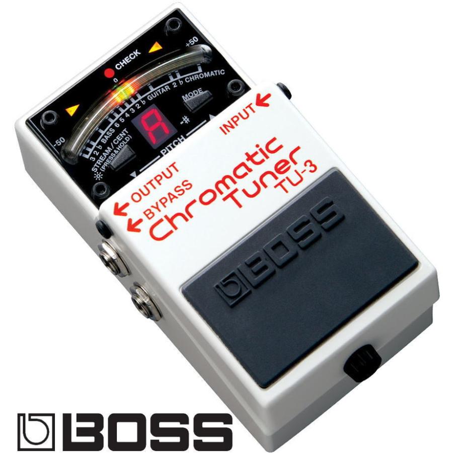 《※入荷しました。 在庫あります。》 BOSS TU-3 CHROMATIC TUNER ボス ペダル型 クロマチック・チューナー｜g-sakai