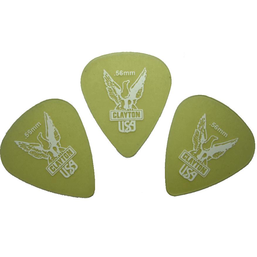 CLAYTON ULTEM PICK 【US56】 クレイトン ウルテム ピック 3枚