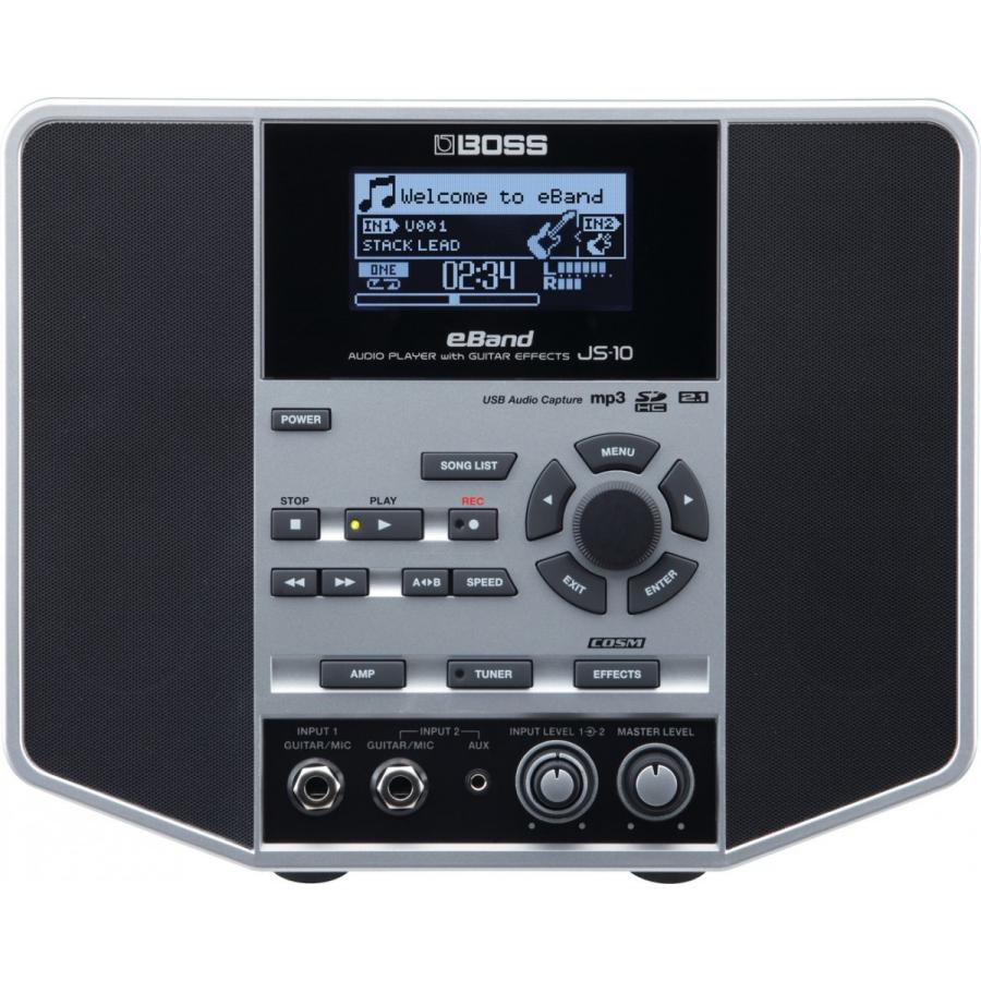 【お取り寄せ商品】 BOSS JS-10  e-Band AUDIO PLAYER with GUITAR EFFECTS ボス ギター用エフェクター内蔵オーディオプレーヤー