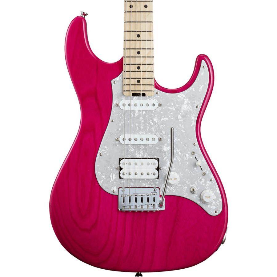ESP EDWARDS E-SNAPPER-AS/M See Thru Pink エドワーズ エレキギター 