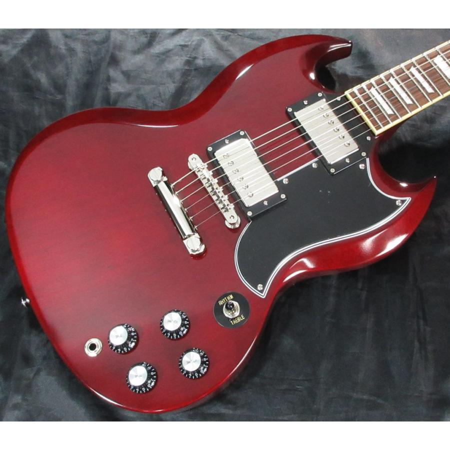 生産終了 在庫限り。》EDWARDS E-SG-120LT2 Cherry Red エドワーズ