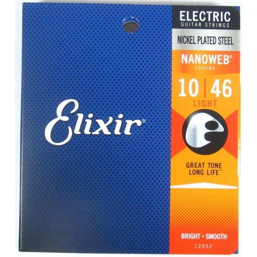 Elixir（エリクサー） Elixir 12052 Light NANOWEB エレキ・ギター弦