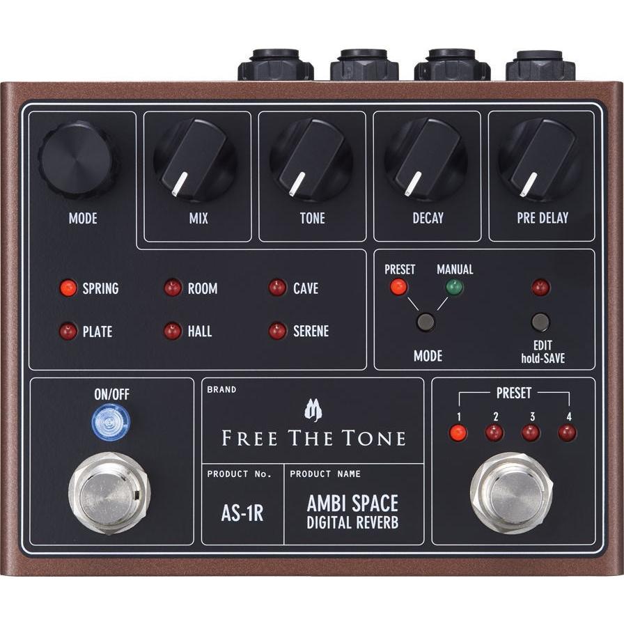 値下げFREE THE TONE AS-1R デジタルリバーブ お取り寄せ商品] FREE THE TONE / AS-1R AMBI SPACE DIGITAL REVERB