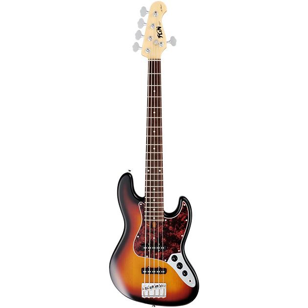 FUJIGEN NJB100RALV-3TS 5弦 Electric Bass Guitar FGN Fujigen NJB100RALV-3TS Sunburst Neo