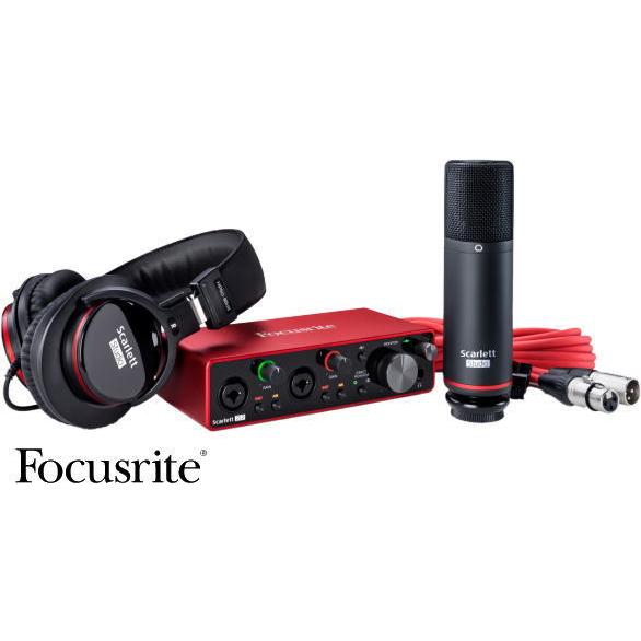 Focusrite Scarlett 2i2 Studio 3rd Gen (gen3) フォーカスライト 